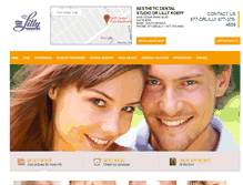 Tablet Screenshot of drlilly.com